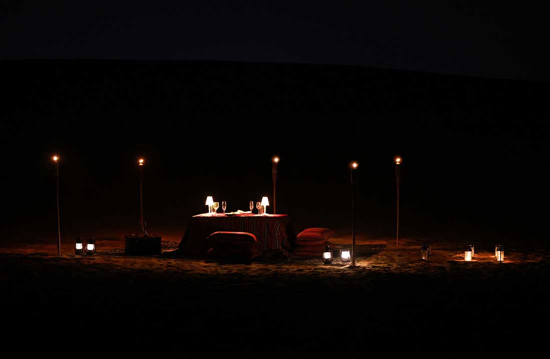 desert safari overnight stay
